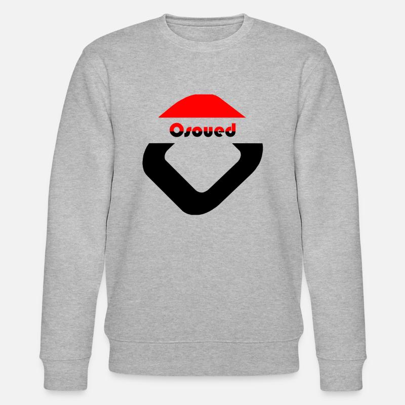 Osoued schräg - Stanley/Stella Unisex Bio-Sweatshirt CHANGER  - Grau meliert