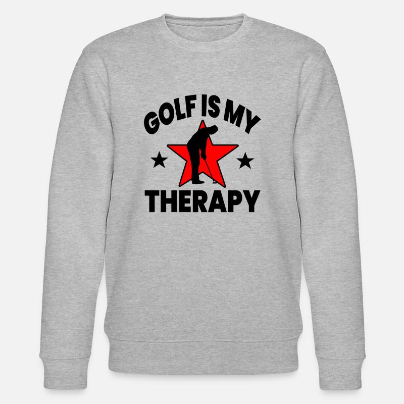 Golf - Stanley/Stella Unisex Bio-Sweatshirt CHANGER  - Grau meliert