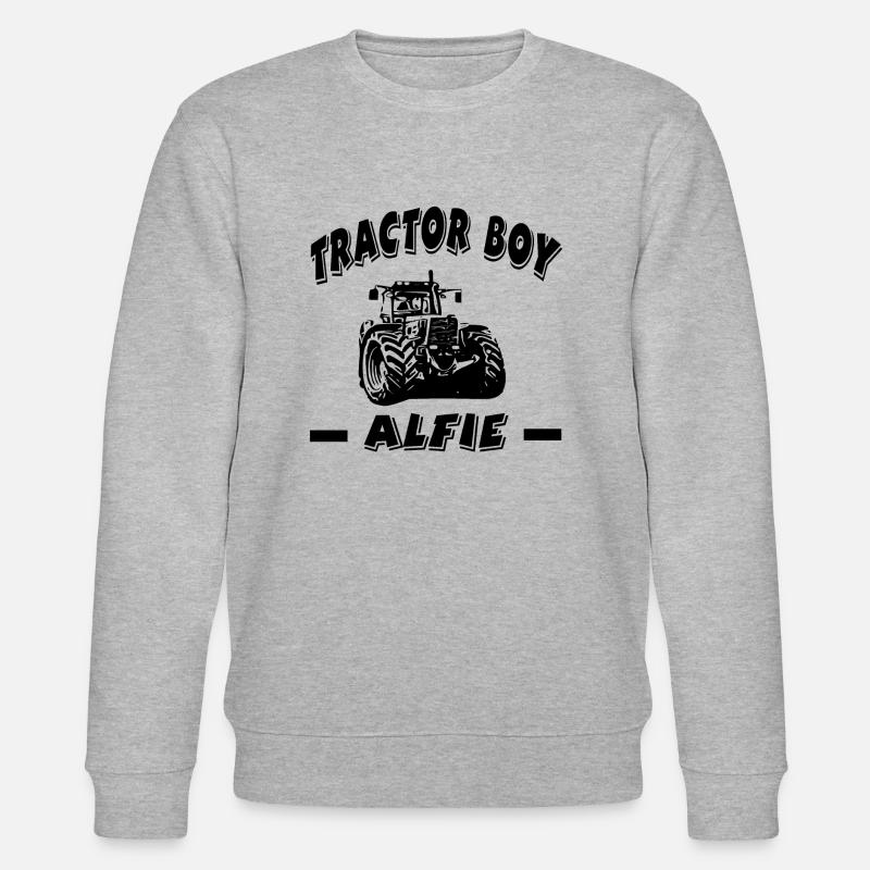 Traktor - Stanley/Stella Unisex Bio-Sweatshirt CHANGER  - Grau meliert