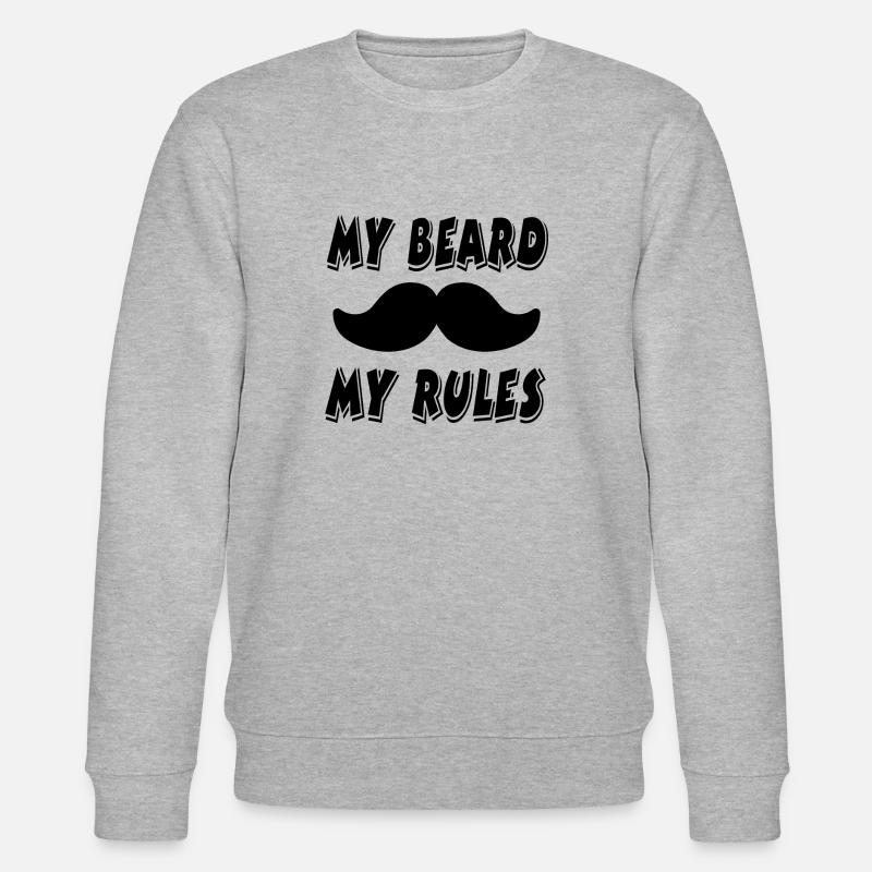 Bart - Stanley/Stella Unisex Bio-Sweatshirt CHANGER  - Grau meliert