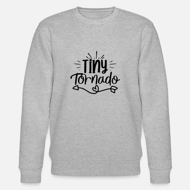 Petite tornade - Sweat bio CHANGER Stanley/Stella Unisexe - gris chiné