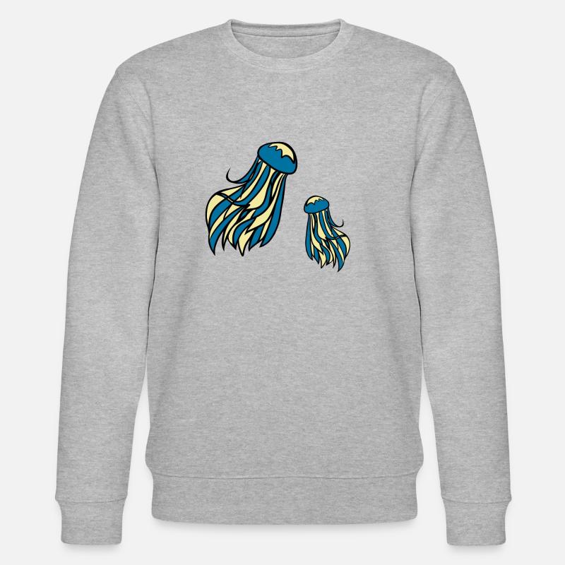 Méduse - Sweat bio CHANGER Stanley/Stella Unisexe - gris chiné