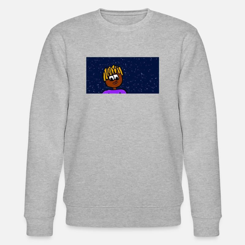 Rapper in Universe - Stanley/Stella Unisex Bio-Sweatshirt CHANGER  - Grau meliert