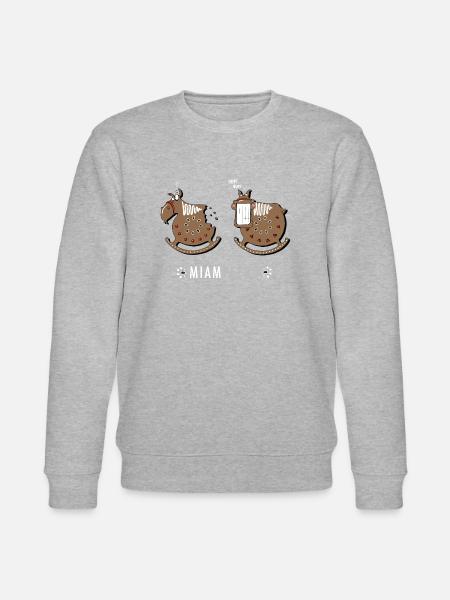 Miampferd - Stanley/Stella Unisex Bio-Sweatshirt CHANGER  - Grau meliert
