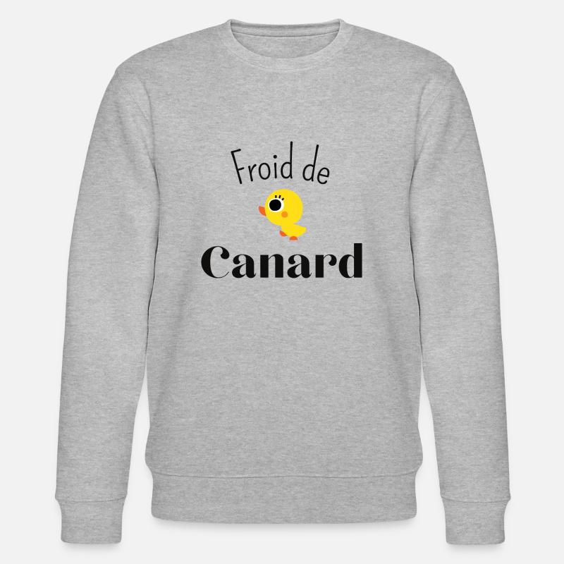 Froid de canard - Sweat bio CHANGER Stanley/Stella Unisexe - gris chiné