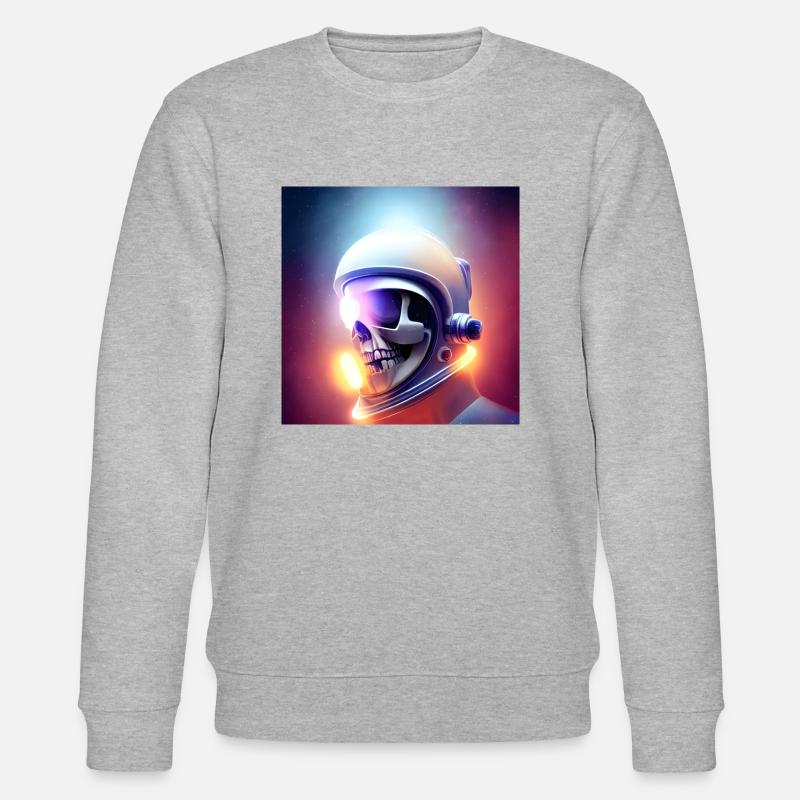 Héros de l’espace - Sweat bio CHANGER Stanley/Stella Unisexe - gris chiné