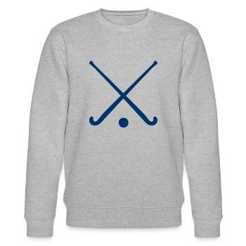 Hockey - Hockey sur gazon - Feldhockey - Sweat bio CHANGER Stanley/Stella Unisexe - gris chiné - Devant - Nik (191cm) & Marisol (170cm)