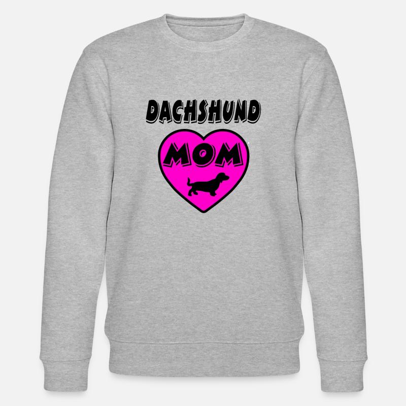 Dackel - Stanley/Stella Unisex Bio-Sweatshirt CHANGER  - Grau meliert