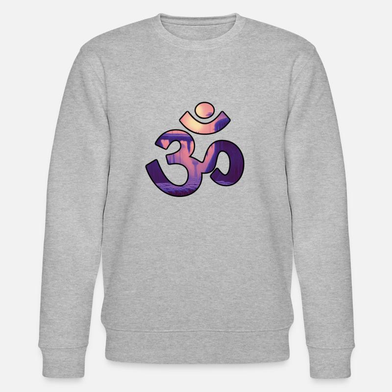 VENICE OM - Stanley/Stella Unisex Bio-Sweatshirt CHANGER  - Grau meliert