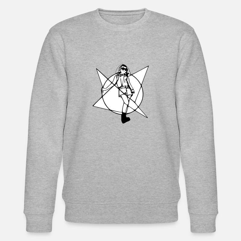 Punk - Stanley/Stella Unisex Bio-Sweatshirt CHANGER  - Grau meliert