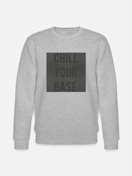 Chill Your Base [Cover] - Stanley/Stella Unisex Bio-Sweatshirt CHANGER  - Grau meliert