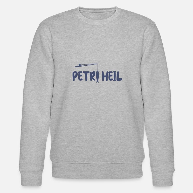 Petri Heil - Stanley/Stella Unisex Bio-Sweatshirt CHANGER  - Grau meliert
