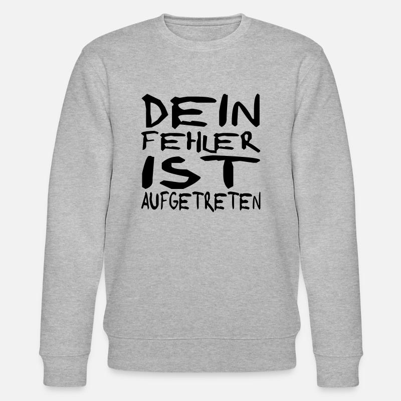 fehler aufgetreten - Stanley/Stella Unisex Bio-Sweatshirt CHANGER  - Grau meliert