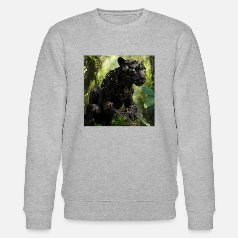 Panter 4 - Sweat bio CHANGER Stanley/Stella Unisexe - gris chiné