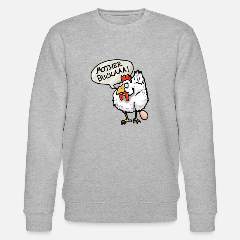 Mère bukaaa !! - Sweat bio CHANGER Stanley/Stella Unisexe - gris chiné