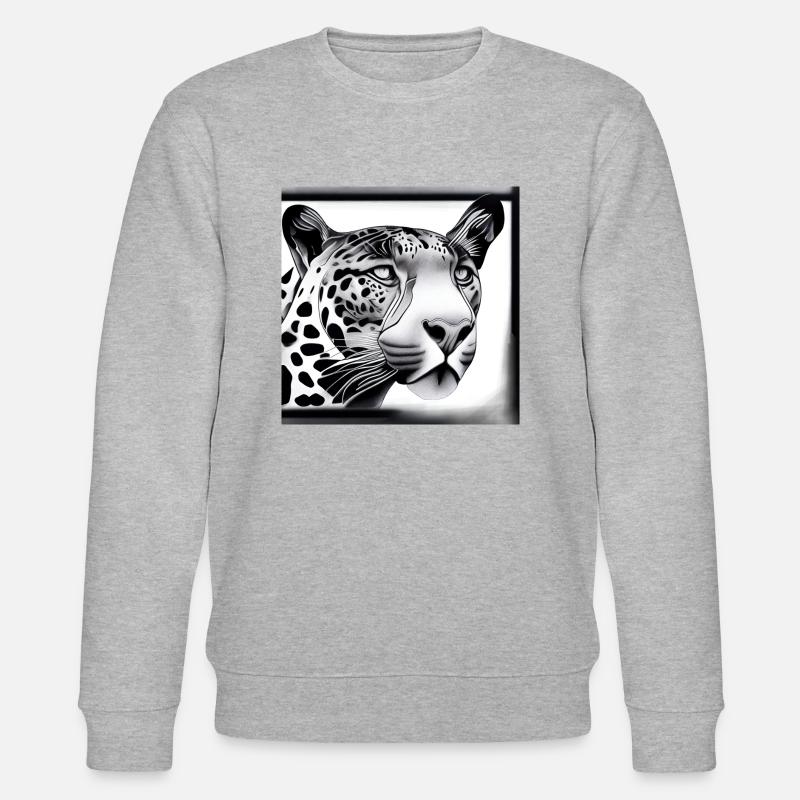 Jaguar - Stanley/Stella Unisex Bio-Sweatshirt CHANGER  - Grau meliert