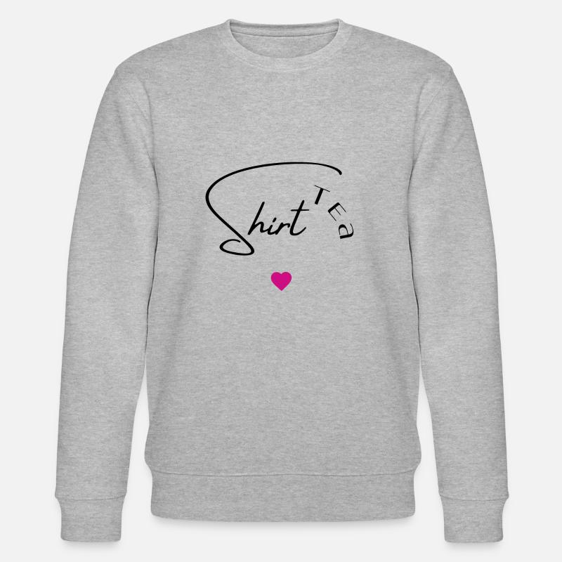 Tee-Shirt - Stanley/Stella Unisex Bio-Sweatshirt CHANGER  - Grau meliert