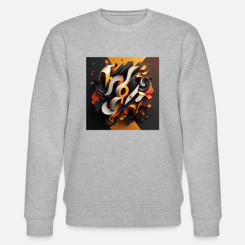 Graffiti - Sweat bio CHANGER Stanley/Stella Unisexe - gris chiné