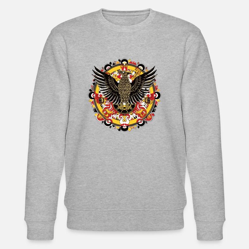 German Eagle - Stanley/Stella CHANGER Unisex Organic Sweatshirt - heather grey