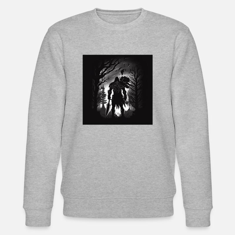 Schattenkrieger - Stanley/Stella Unisex Bio-Sweatshirt CHANGER  - Grau meliert