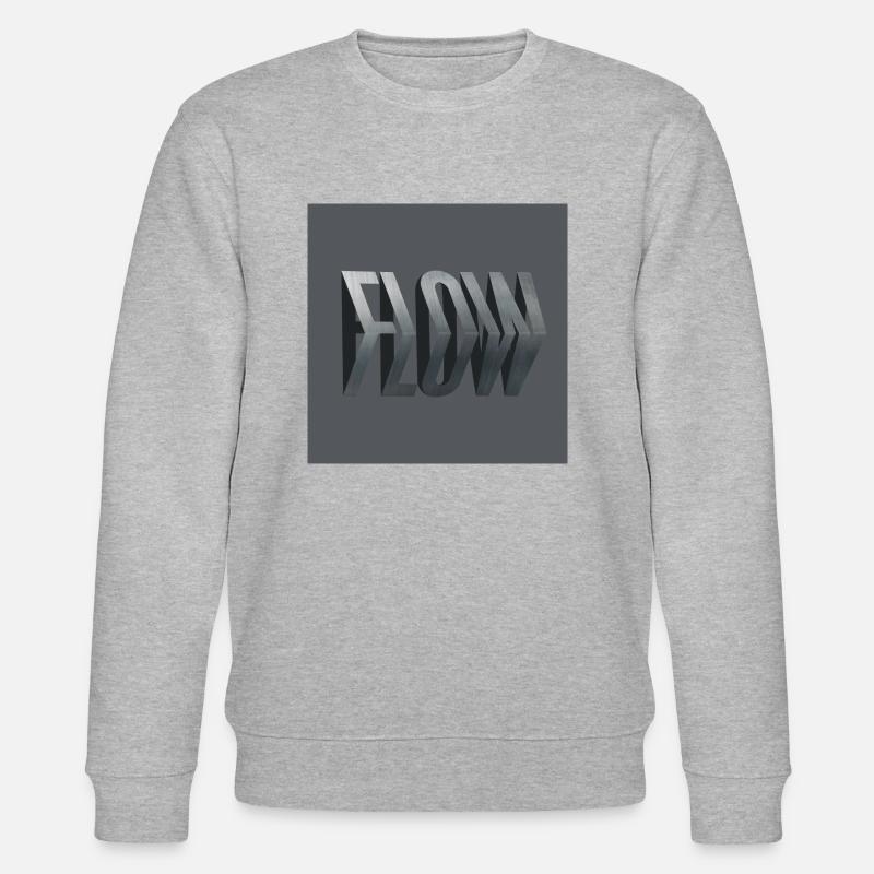 Flow - Stanley/Stella Unisex Bio-Sweatshirt CHANGER  - Grau meliert