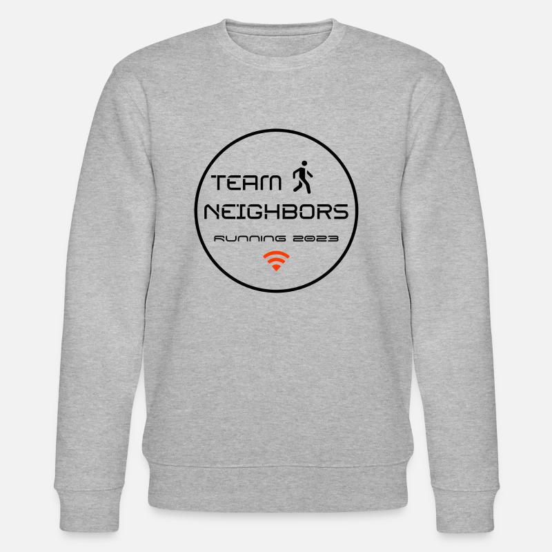 Run - Stanley/Stella Unisex Bio-Sweatshirt CHANGER  - Grau meliert