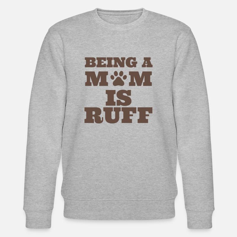 Hundemama - Stanley/Stella Unisex Bio-Sweatshirt CHANGER  - Grau meliert