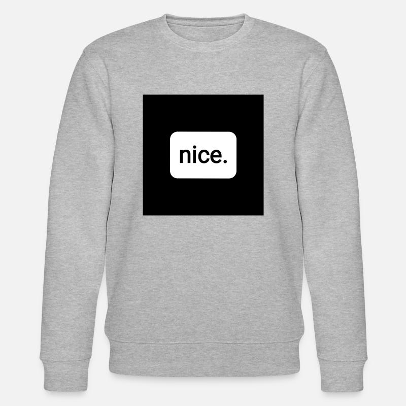 nice - Stanley/Stella Unisex Bio-Sweatshirt CHANGER  - Grau meliert