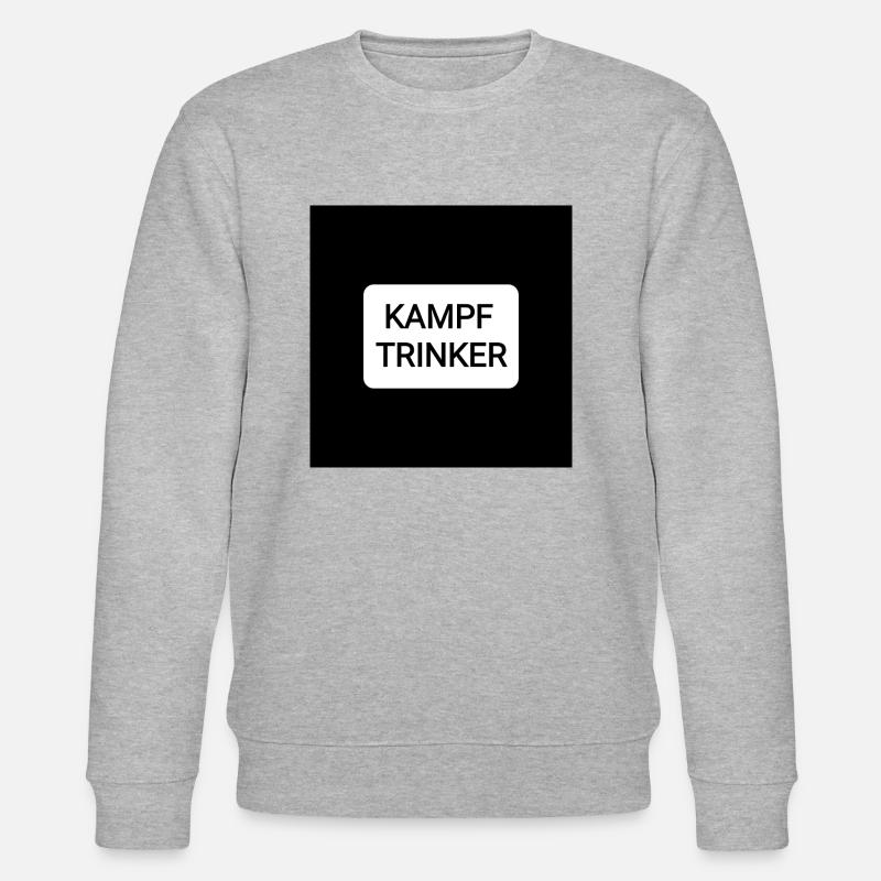 Kampftrinker - Stanley/Stella Unisex Bio-Sweatshirt CHANGER  - Grau meliert