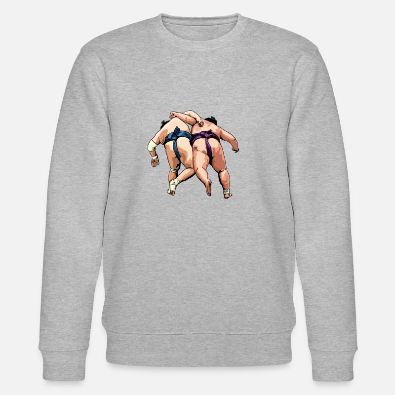 SUMO I - Stanley/Stella Unisex Bio-Sweatshirt CHANGER  - Grau meliert