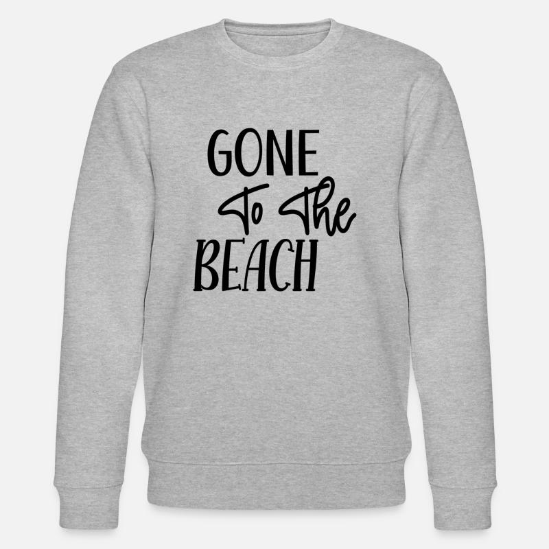 Gone To The Beach - Stanley/Stella Unisex Bio-Sweatshirt CHANGER  - Grau meliert