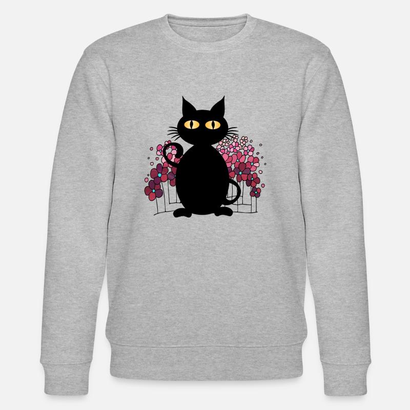 Chat - Sweat bio CHANGER Stanley/Stella Unisexe - gris chiné