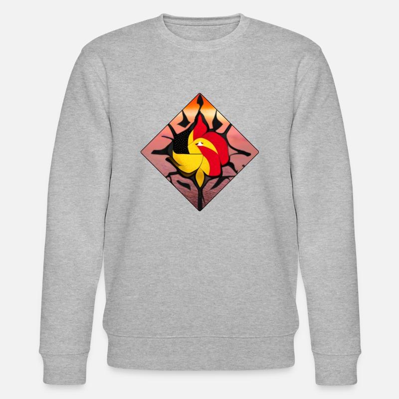 Pattern - Stanley/Stella CHANGER Unisex Organic Sweatshirt - heather grey