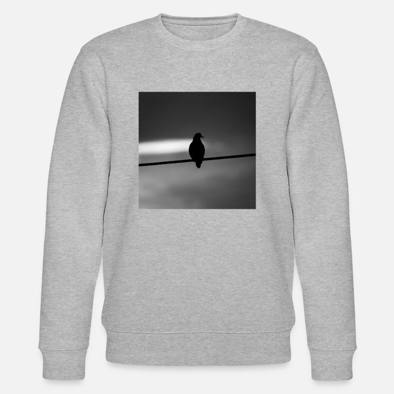 Taube - Stanley/Stella Unisex Bio-Sweatshirt CHANGER  - Grau meliert