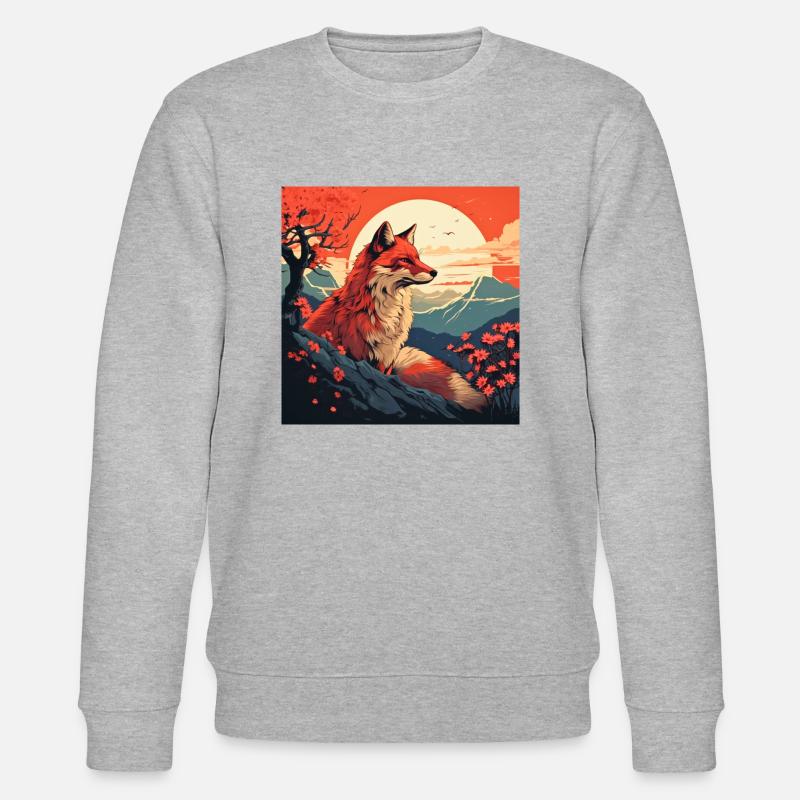 Different dawn - Stanley/Stella CHANGER Unisex Organic Sweatshirt - heather grey