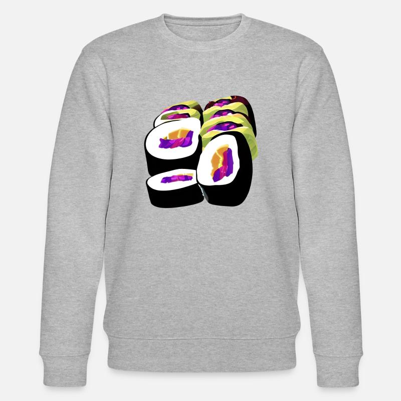 Sushi - Stanley/Stella Unisex Bio-Sweatshirt CHANGER  - Grau meliert