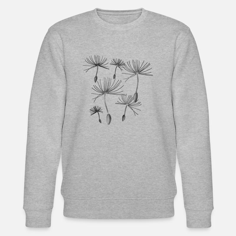 Löwenzahn - Stanley/Stella Unisex Bio-Sweatshirt CHANGER  - Grau meliert