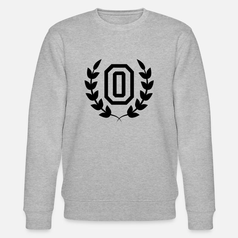 Buchstabe o sport - Stanley/Stella Unisex Bio-Sweatshirt CHANGER - Grau meliert