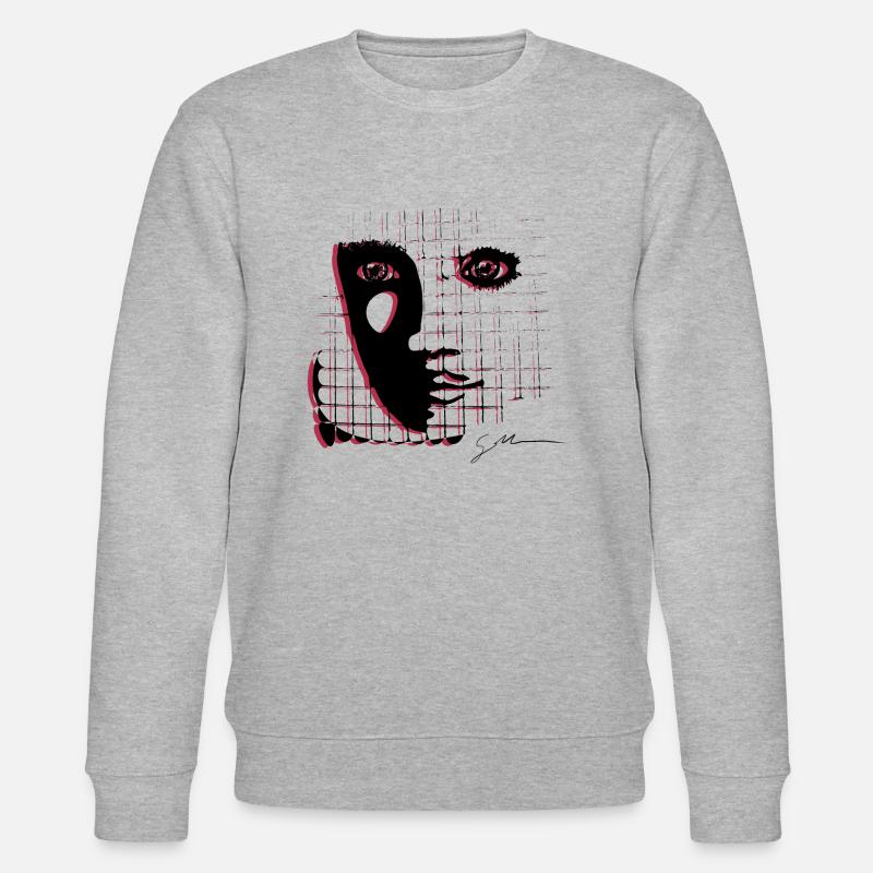 Shadow M - Stanley/Stella Unisex Bio-Sweatshirt CHANGER  - Grau meliert