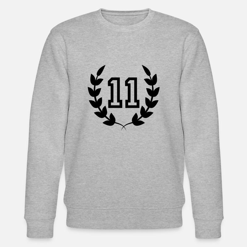 11e anniversaire-idée cadeau 11 ans - Sweat bio CHANGER Stanley/Stella Unisexe - gris chiné