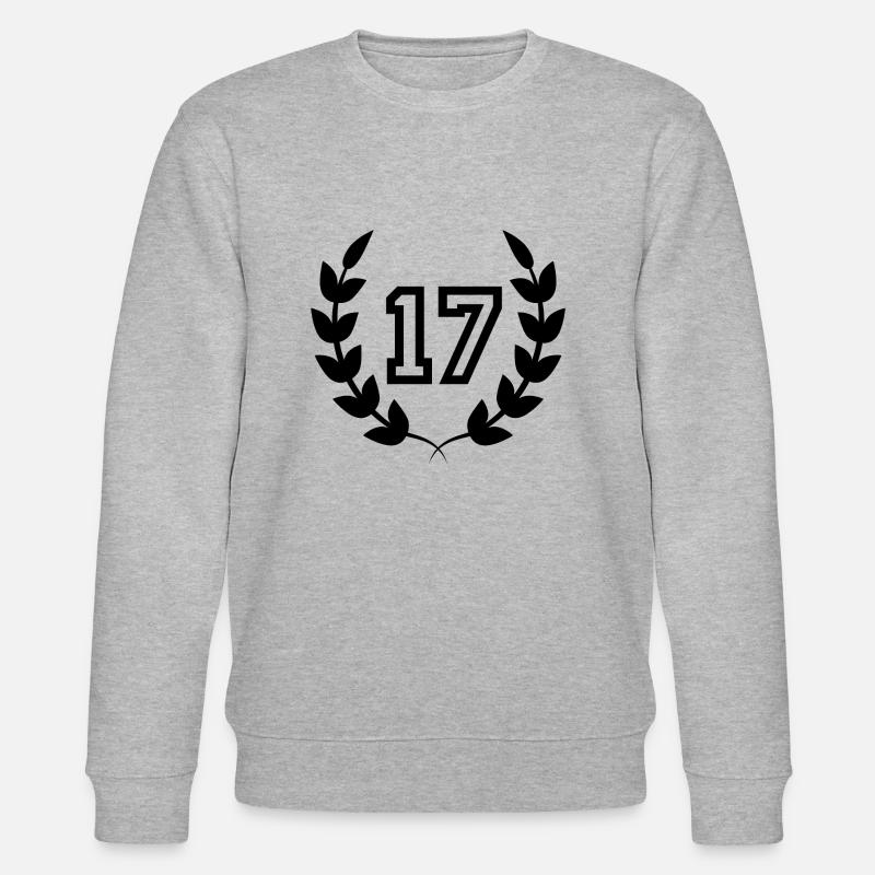 17e anniversaire-idée cadeau 17 ans - Sweat bio CHANGER Stanley/Stella Unisexe - gris chiné