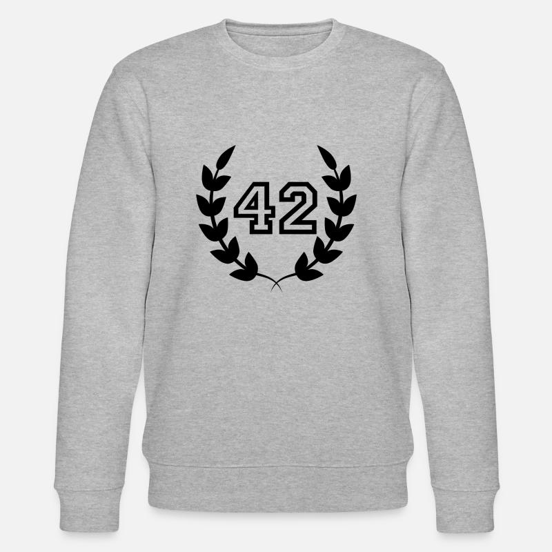 42e anniversaire-idée cadeau 42 ans - Sweat bio CHANGER Stanley/Stella Unisexe - gris chiné