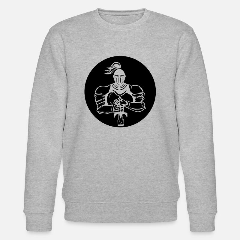 knight 01 - Stanley/Stella Unisex Bio-Sweatshirt CHANGER  - Grau meliert