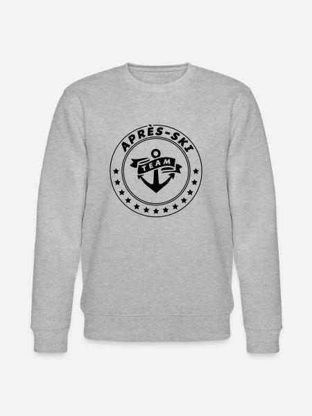 Après Ski Team Anker - Stanley/Stella CHANGER Unisex Organic Sweatshirt - heather grey