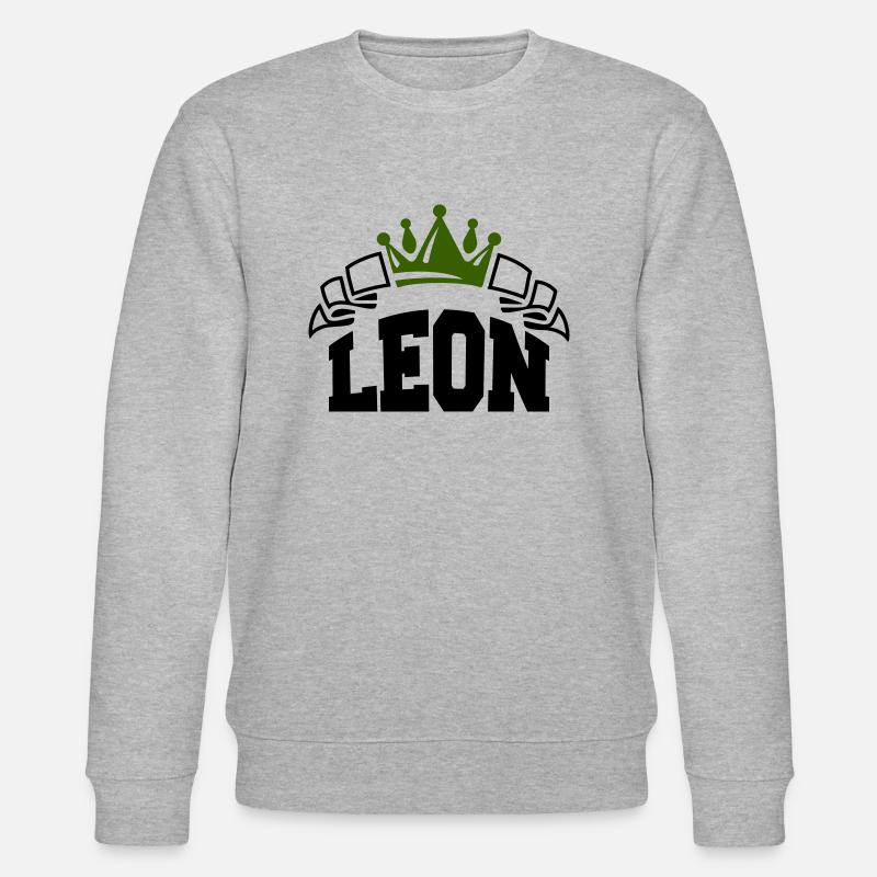leon - Stanley/Stella Unisex Bio-Sweatshirt CHANGER  - Grau meliert