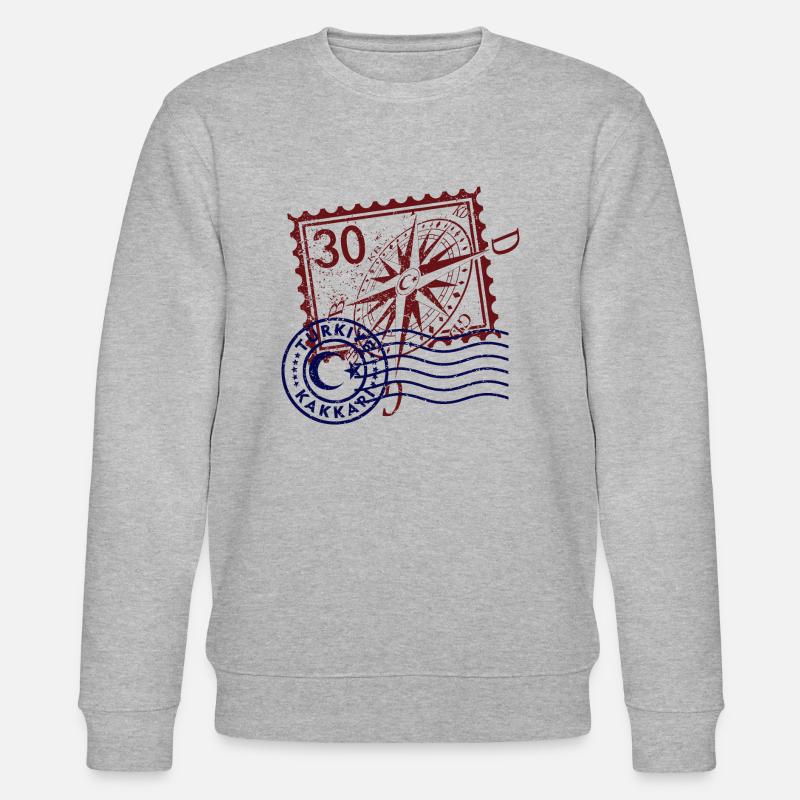 Hakkari - Stanley/Stella Unisex Bio-Sweatshirt CHANGER  - Grau meliert