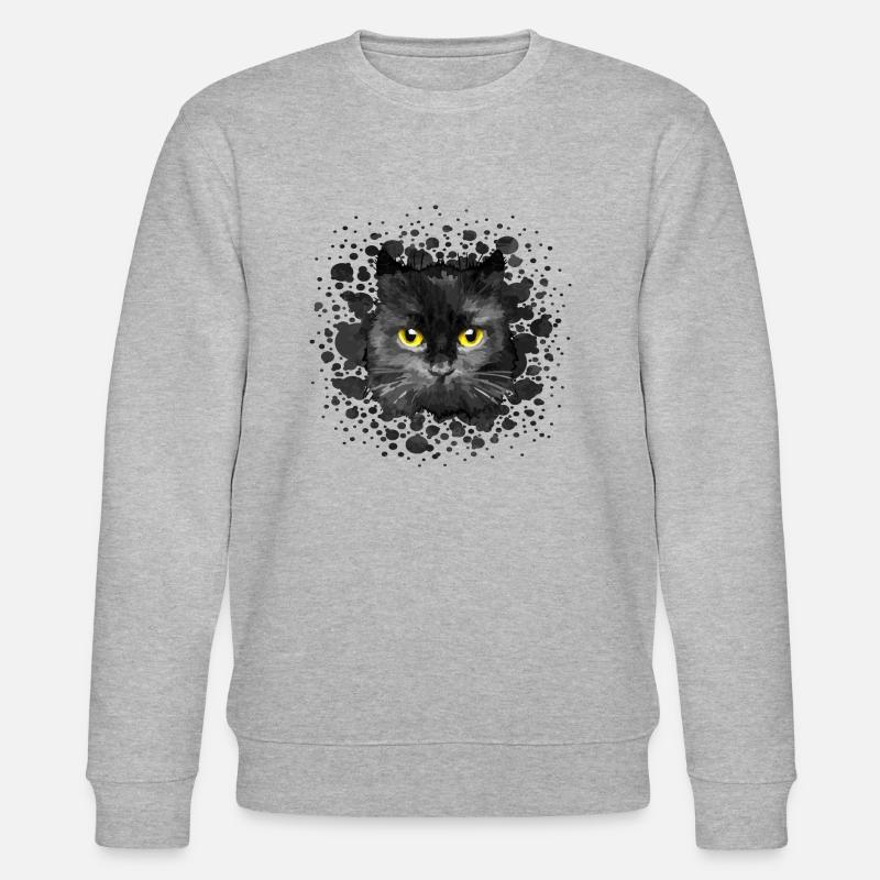 Chat - Sweat bio CHANGER Stanley/Stella Unisexe - gris chiné