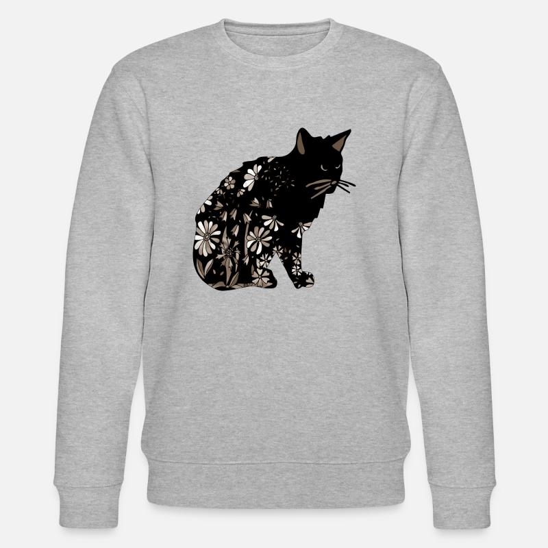 Chat - Sweat bio CHANGER Stanley/Stella Unisexe - gris chiné