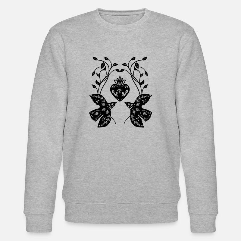 Gesang der Vögel - Stanley/Stella Unisex Bio-Sweatshirt CHANGER  - Grau meliert
