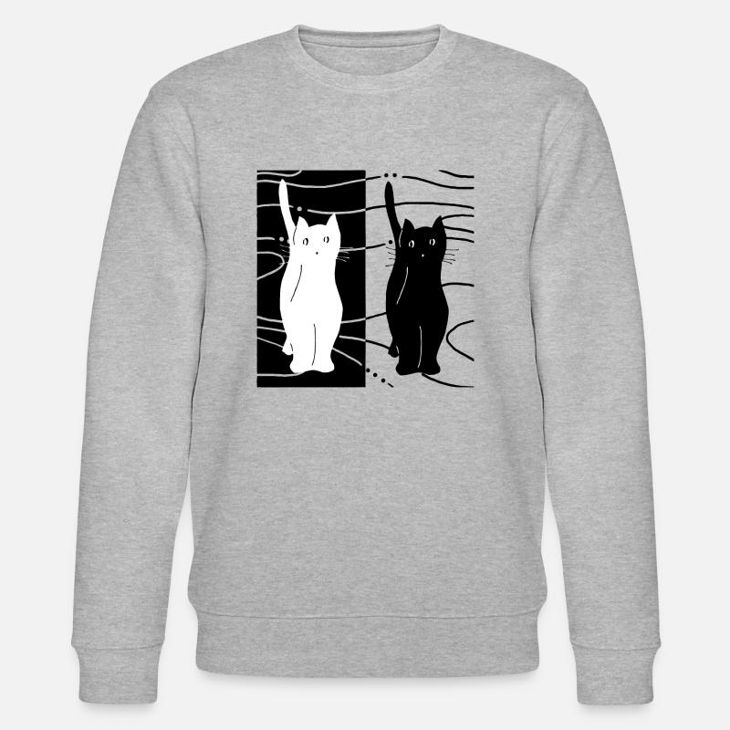 Chats - Sweat bio CHANGER Stanley/Stella Unisexe - gris chiné